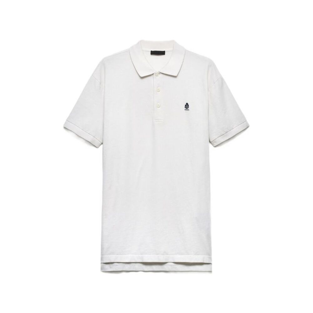 Prada Neutrals Polo Shirts Men